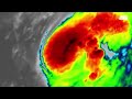 Captan en video los fuertes vientos de Beryl en Houston