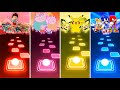 Paw Patrol vs Peppa Pig vs Pikachu vs Sonic - Tiles Hop EDM Rush