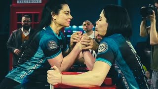 IRINA GLADKAYA VS BELA PLIEVA ARMWRESTLING MAC-3 2021