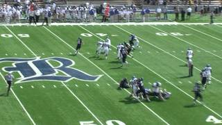 Rice 28, Memphis 6 -- Rice's first touchdown drive -- Rice 7, UM 0
