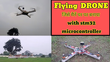 Flying STM32 based DRONE... DIY:- Complete made at Home 😀😃