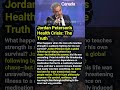 Jordan Peterson’s SHOCKING Health Crisis… What He’s Fighting Now #shorts #viral