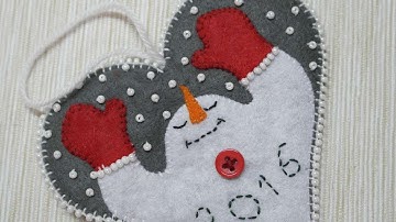 How To Make A Cute Felt New Years Ornament - DIY Crafts Tutorial - Guidecentral