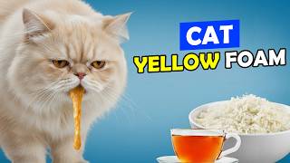 If Your Cat Throws Up Yellow Foam, Watch This Immediately