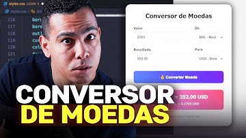 CONVERSOR DE MOEDAS com HTML, CSS e JAVASCRIPT