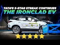 Tata Harrier EV Creates History At Bharat NCAP | Tata's Flagship EV Has Received 5 Star Rating