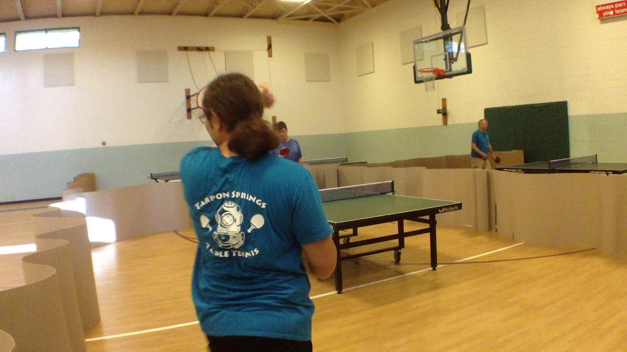 Practice Table Tennis part 3 of 6 8-28-17