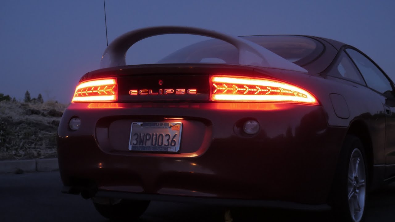 Installing Custom Sequential LED Tail Lights! | 2G DSM ECLIPSE - YouTube