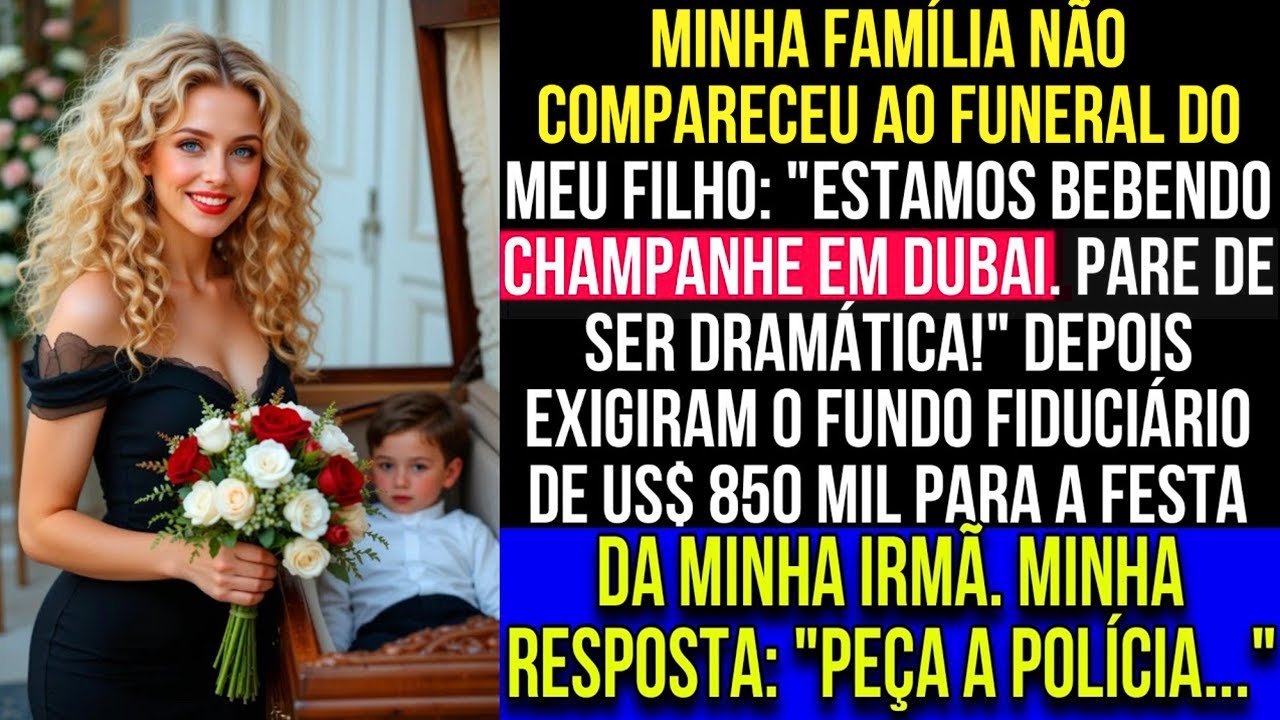 4Meus pais não foram ao funeral do meu filho e depois exigiram US$ 850 mil para a festa da minha