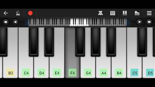 Naguva Nayana Madhura Mouna | Easy Piano Tutorial | Kannada Ringtone | MINI BGMS screenshot 5