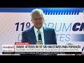 Caiado critica STF e Zema defende corte de gastos para reduzir inflação