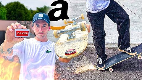 JE TEST LES PIRES OBJETS SKATE AMAZON !