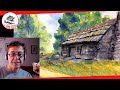 Watercolor Landscape Painting for Beginners Tutorial