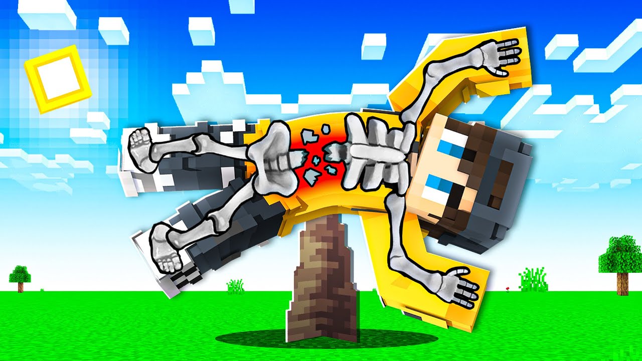 ماين كرافت ولكن الهدف اكسر كل عضامي ؟!🔥😱