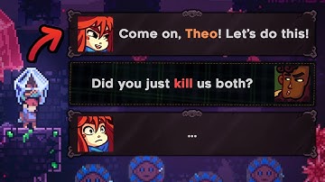 Celeste but they slowly realize they