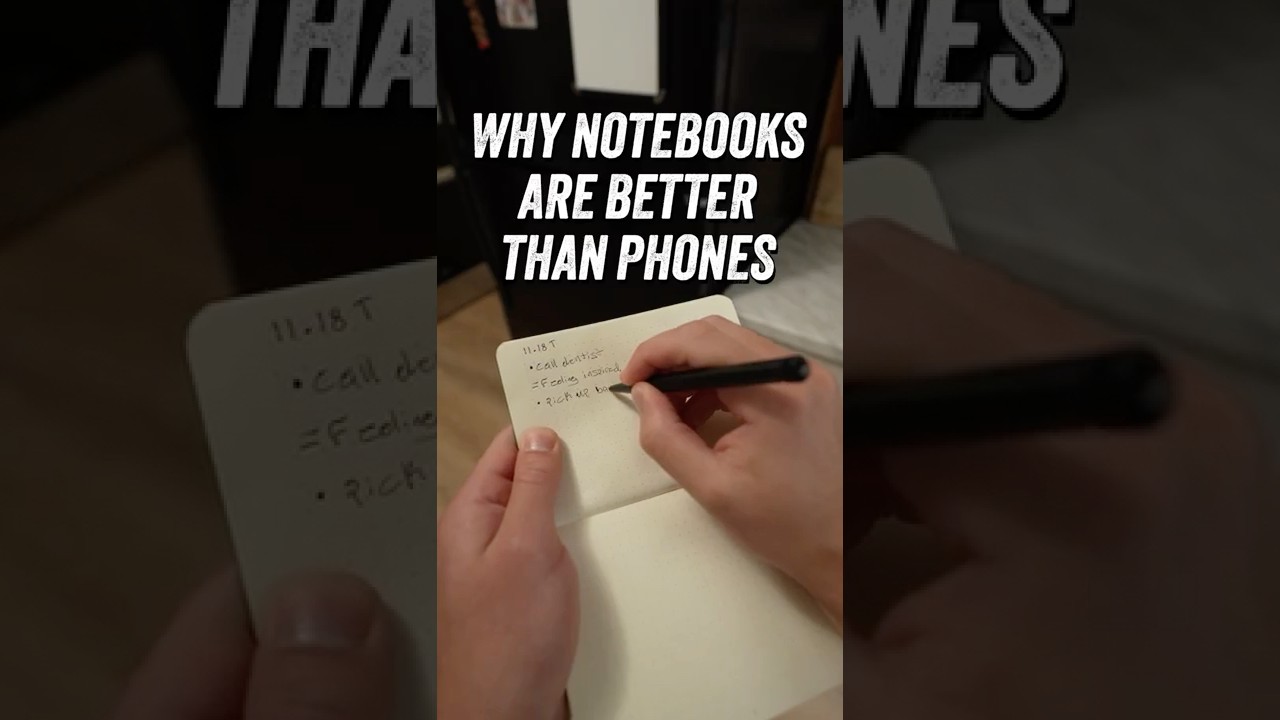 A notebook to save you from infinite scrolling