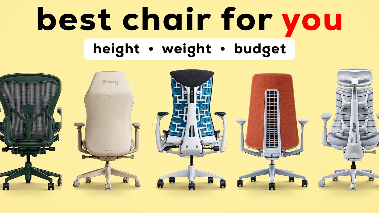 The BEST Office and Gaming Chairs for Every Height, Budget, and Weight 2026-2027