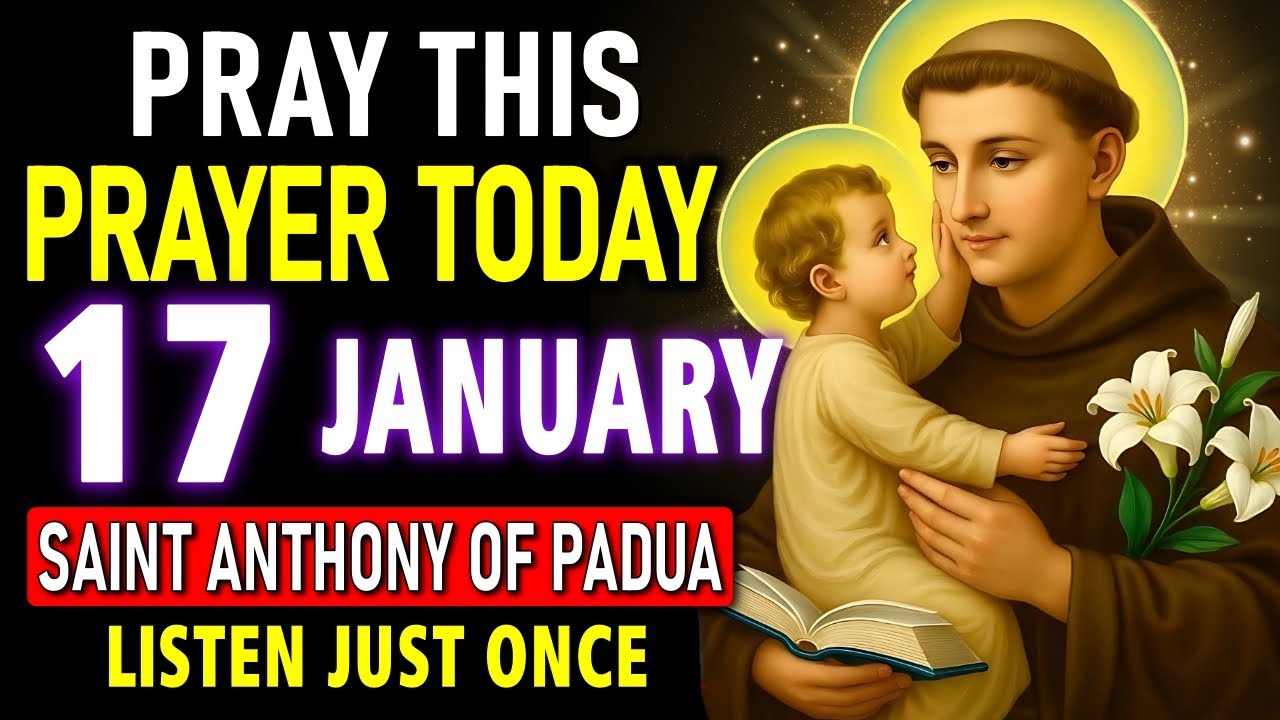 SAINT ANTHONY OF PADUA – LISTEN TO THIS PRAYER JUST ONCE AND RECEIVE YOUR MIRACLE IN A FEW HOURS!