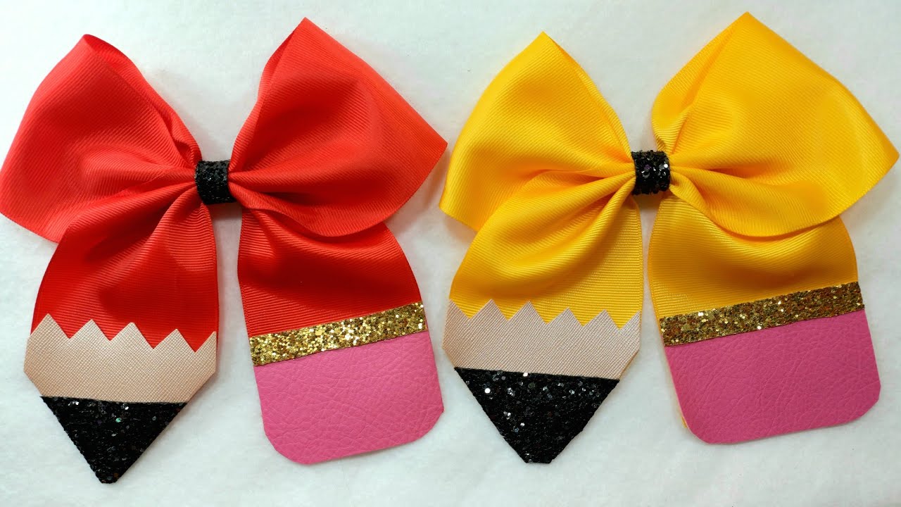 🎀Moño De Lápiz 🎀 TUTORIAL