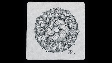 Two in One: Lollywimple and Wooly Zenball Tangle Tutorial with Annie Reiser, CZT