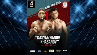 Ansar Kasymzhanov vs Ikhtier Khasanov | ALASH PRIDE FC 85 KENTAU, KAZAKHSTAN