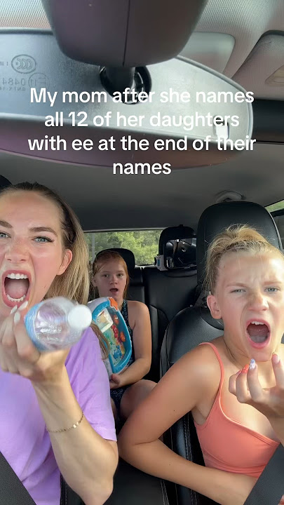 My Mom after she named ALL 12 daughters with ee at the end of their names! 😂 #notenoughnelsons