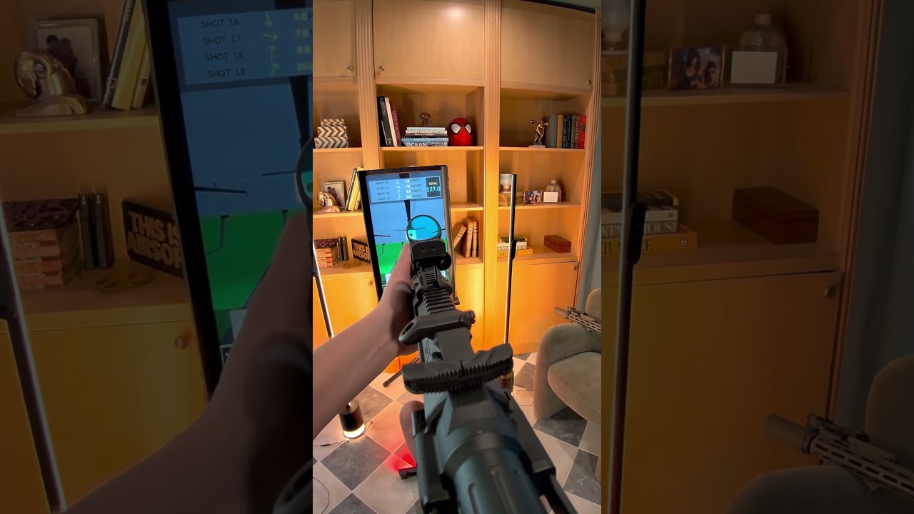 10M Air Pistol Training on the GUNPOWER SMT N2… thoughts? #airsoft #notreal
