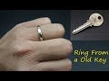 How to Make a Ring from a Old Key