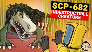 SCP-682: Indestructible Creature (SCP Minute Animation)