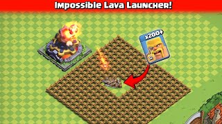 Who can Survive from LAVA LAUNCHER Formation? - Clash of Clans screenshot 3