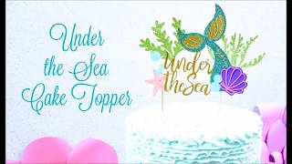 Free Free Mermaid Cake Topper Svg Free 343 SVG PNG EPS DXF File