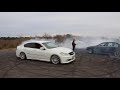 BMW 525 E39 &amp; Nissan Fuga Drift