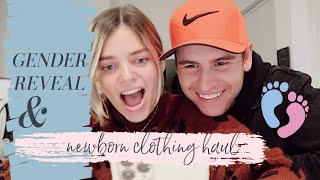 Baby Gender Reveal!! + First Baby Clothing Haul