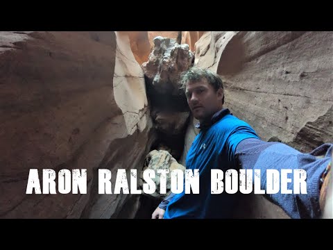 How to find the Aron Ralston rock | Location of 127 hours in Bluejohn Canyon