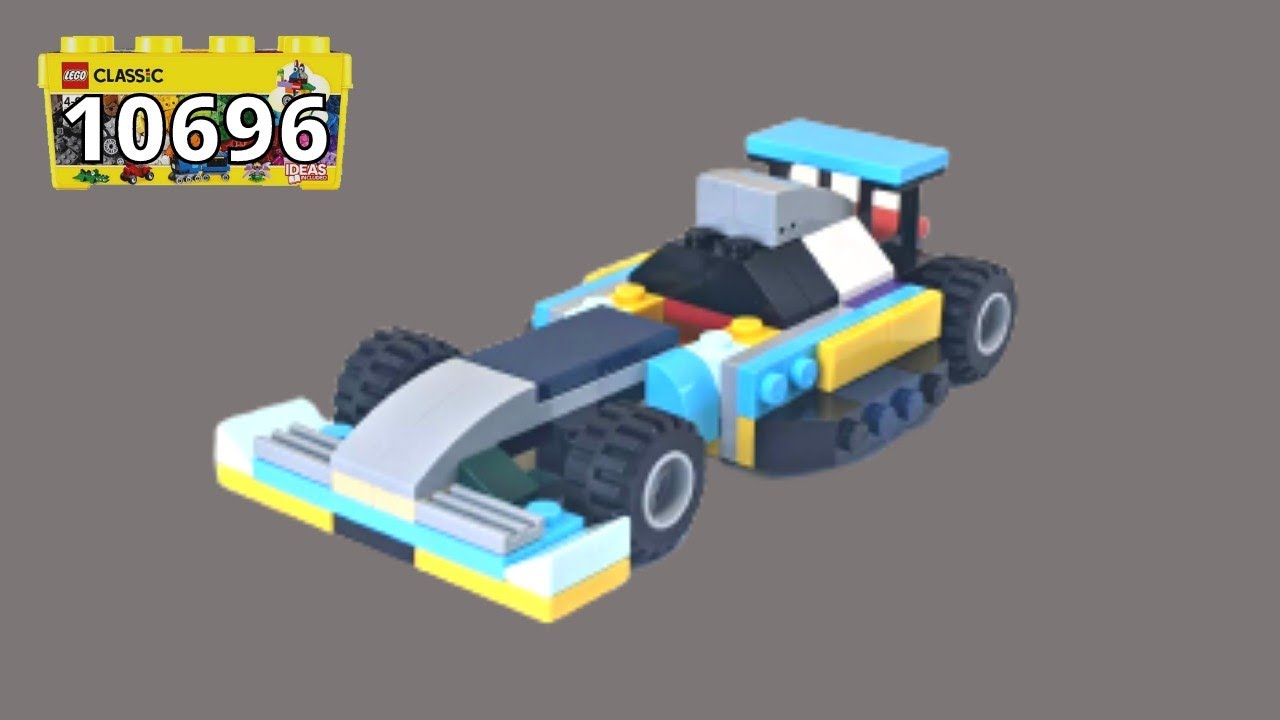 LEGO 10696 ideas: F1 car [Tutorial] - YouTube