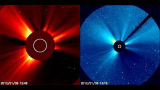 Solar Activity 2012 -  LASCO C2+C3 (06 Jan 2012)