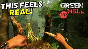 Green Hell VR REVIEW! The Best Survival VR Game