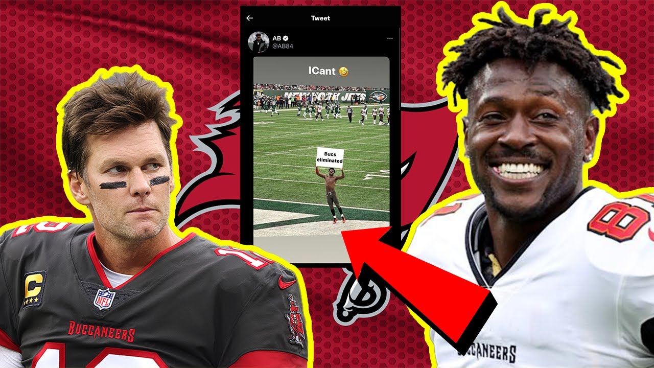 Antonio Brown SAVAGELY TROLLS the Tampa Bay Bucs after playoff loss to the Los Angeles Rams!