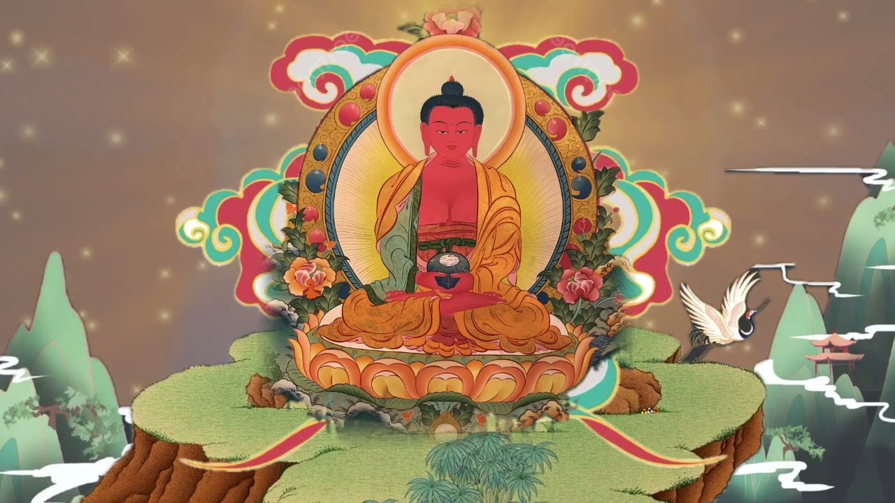 ☸️Prayer To Buddha Amitabha (འོད་ཆོག) Full Prayer - Buddhist Prayer