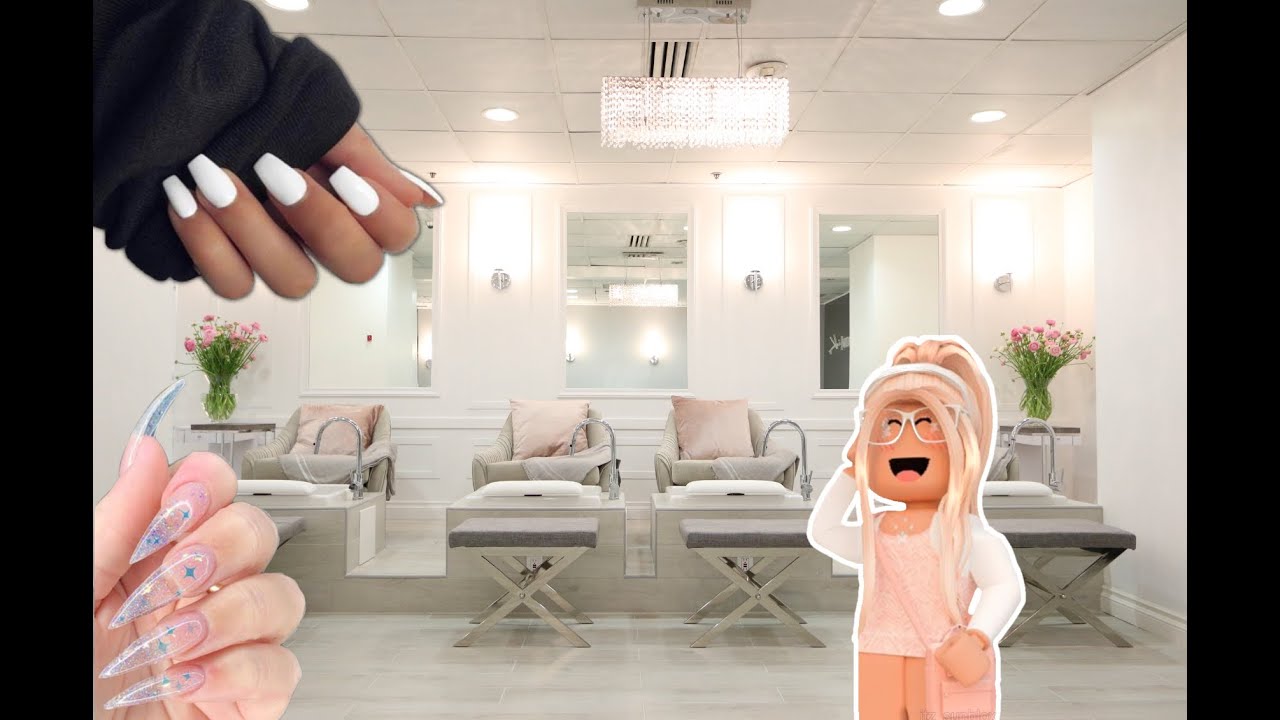 Building a Nail Salon in Bloxburg YouTube