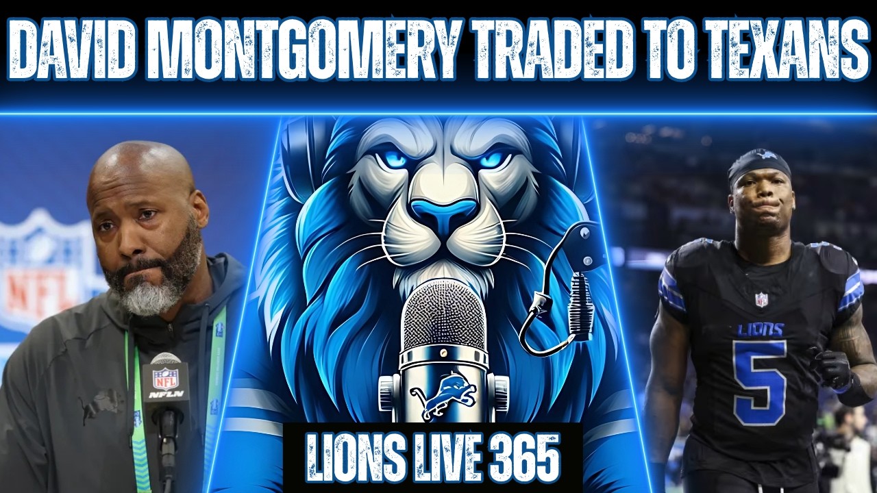 Breaking : David Montgomery traded to Houston. Is this a good move?