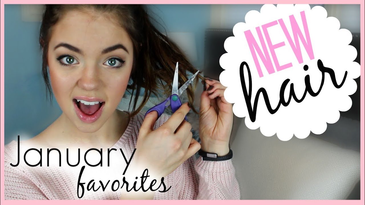 I CHOPPED MY HAIR + January Favorites!