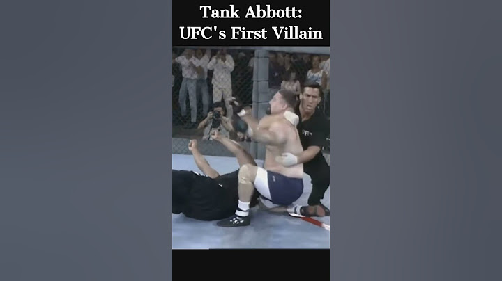 Tank Abbott: UFC's First Villain #shorts