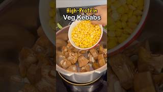 High Protein Veg Jackfruit Kebabs So Good | Kathal ke Kebab #shorts