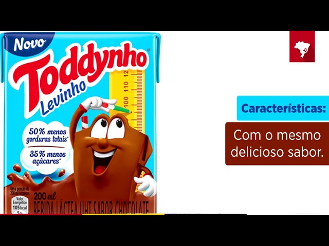 Bebida Láctea de Chocolate Toddynho Levinho 200ml