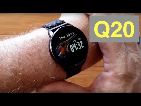 DIGOOR Q20 Big Digit IP67 Waterproof Blood Pressure Smartwatch: Unboxing and 1st Look