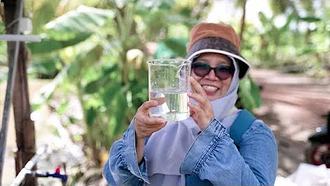 KRISIS AIR! Desa Ini Bertahun-tahun Beli Air Rp3.000/Jerigen—Hingga Datang Inovasi Membran  M2ReG