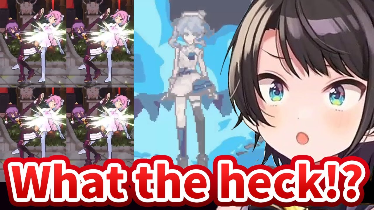 Subaru can't do anything against Sui-chan then gets finished off by her Ultimate Skill [Hololive]