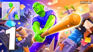 Zombie Smash - Gameplay Walkthrough Part 1 - Zombie Office Smash 3D (Android, iOS) screenshot 4