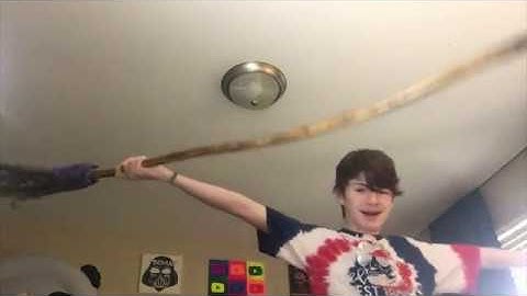 Making a Nimbus 2000 from Harry Potter